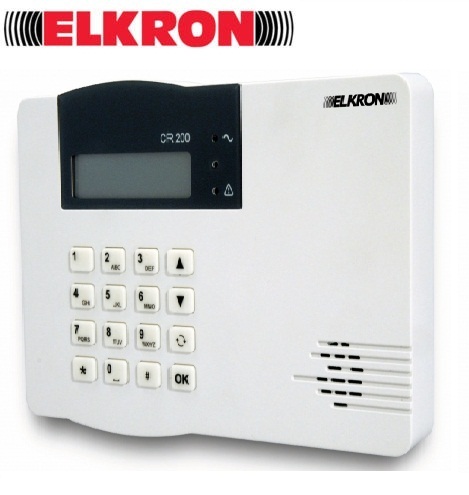 Detail centrale alarme sans fil Elkron CR200 Maroc